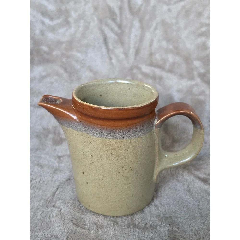 Mikasa Potters Art Earthy Creamer Ben Seibel Design FF 850 Stoneware Japan